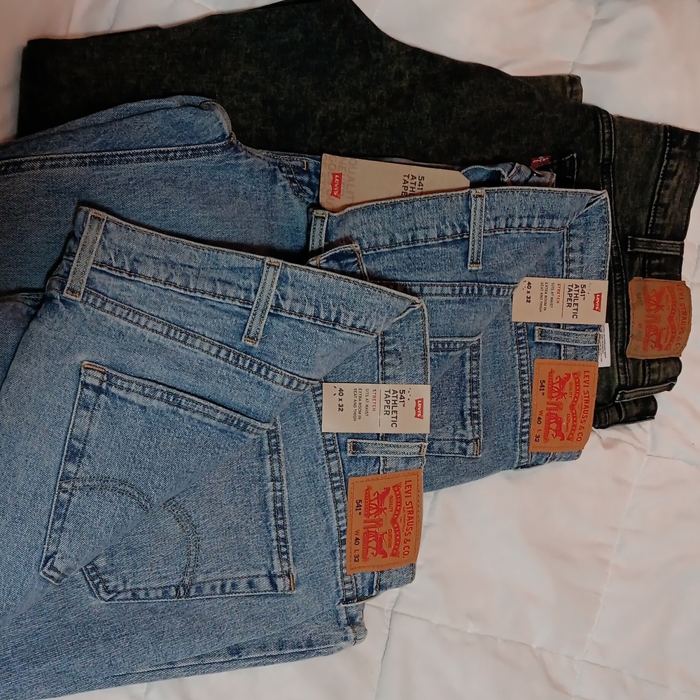 Levi 541 men's Jean's 3 pair